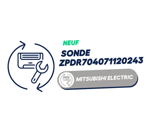 Sonde RT68 (OUTDOOR H/E TEMP.THERMIST) - pour SUZKA35VA2TH /  SUZ-KA25VA2.TH / MUZ-EF42VE-E2/E5/ MUZ-HJ50VA-E1 -MUZ-EF35VE-E3- MITSUBISHI ELECTRIC