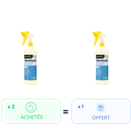 2 + 1 OFFERT - Odourguard Spray 1L éliminateur d'odeurs RTU - ADVANCED