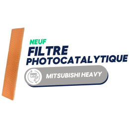 Filtre photocatalytique RKT437A005 - MITSUBISHI HEAVY -SKM20ZG-S /  SRK50ZS-WF (neuf)